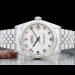 Rolex Datejust Medio Lady 31 MOP Jubilee Mother Of Pearl Arabic Dial 68274